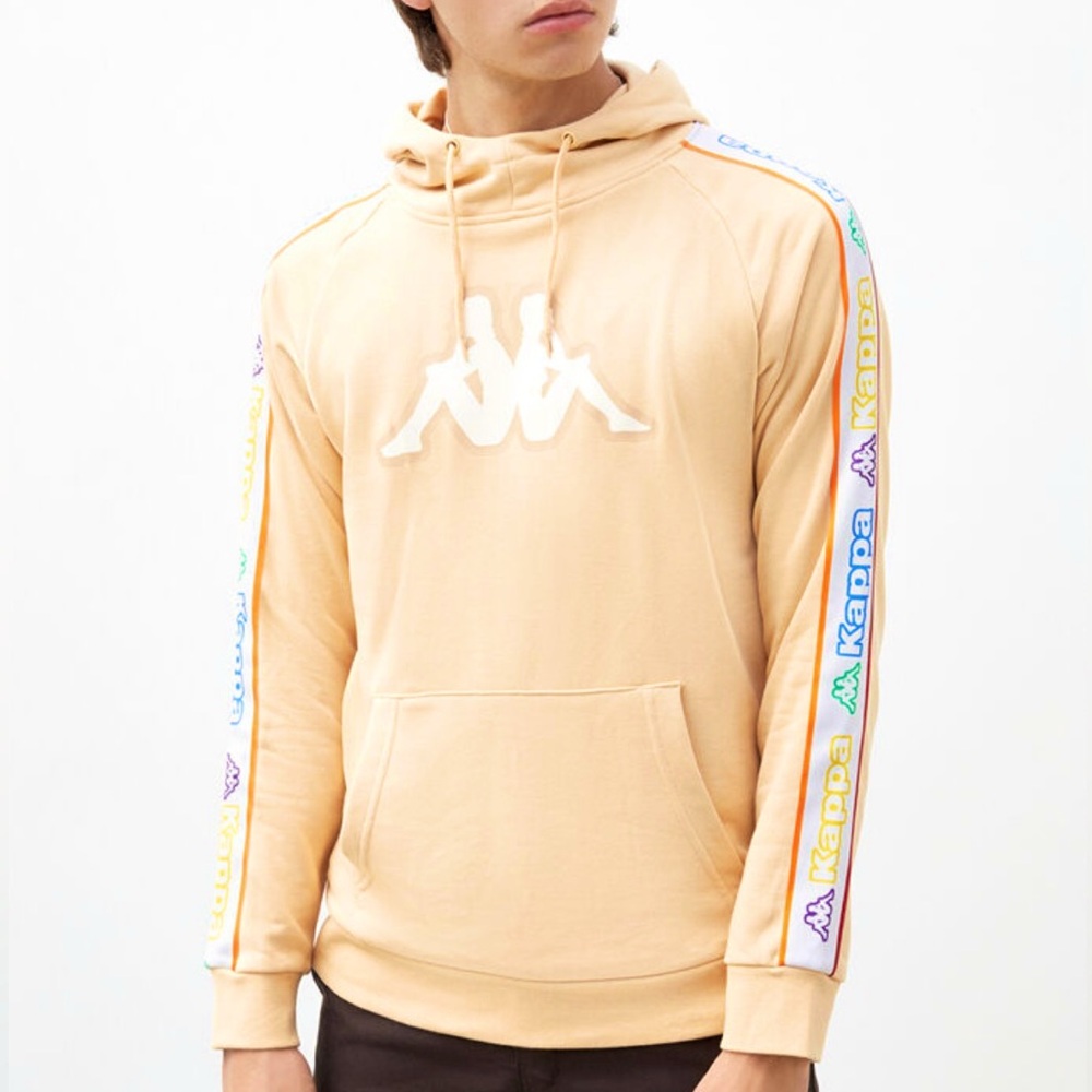Kappa Men’s Logo Tape Apet 2 Hoodie In Multi